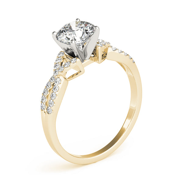 Split Shank Engagement Ring