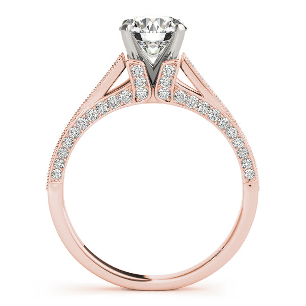 ENGAGEMENT RINGS SINGLE ROW PRONG