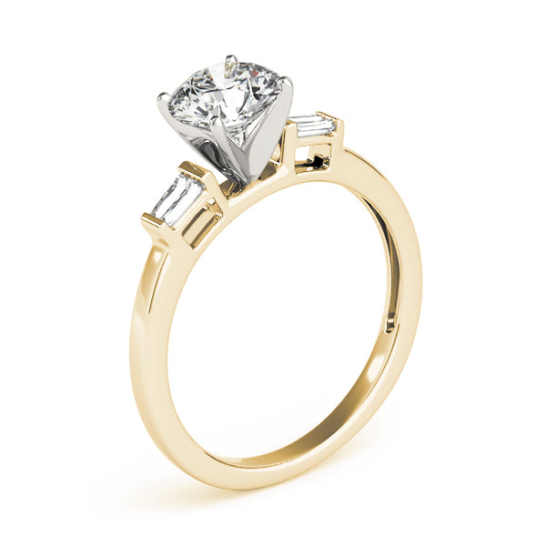 Fancy Shape Baguette Engagement Ring