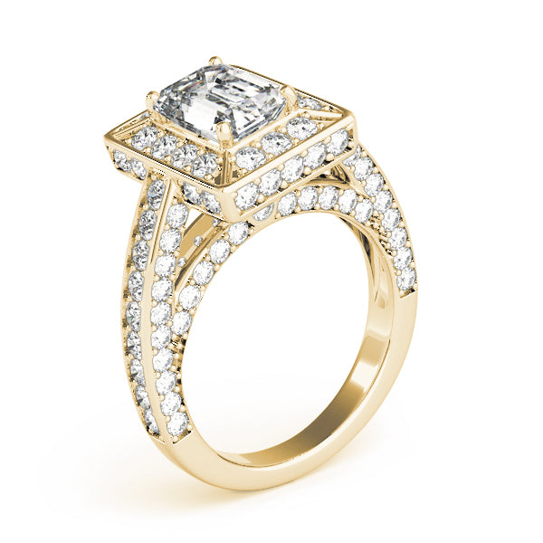 HALO ENGAGEMENT RING FOR EC