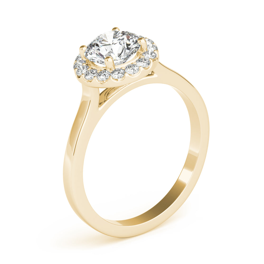 ENGAGEMENT RINGS ROUND HALO