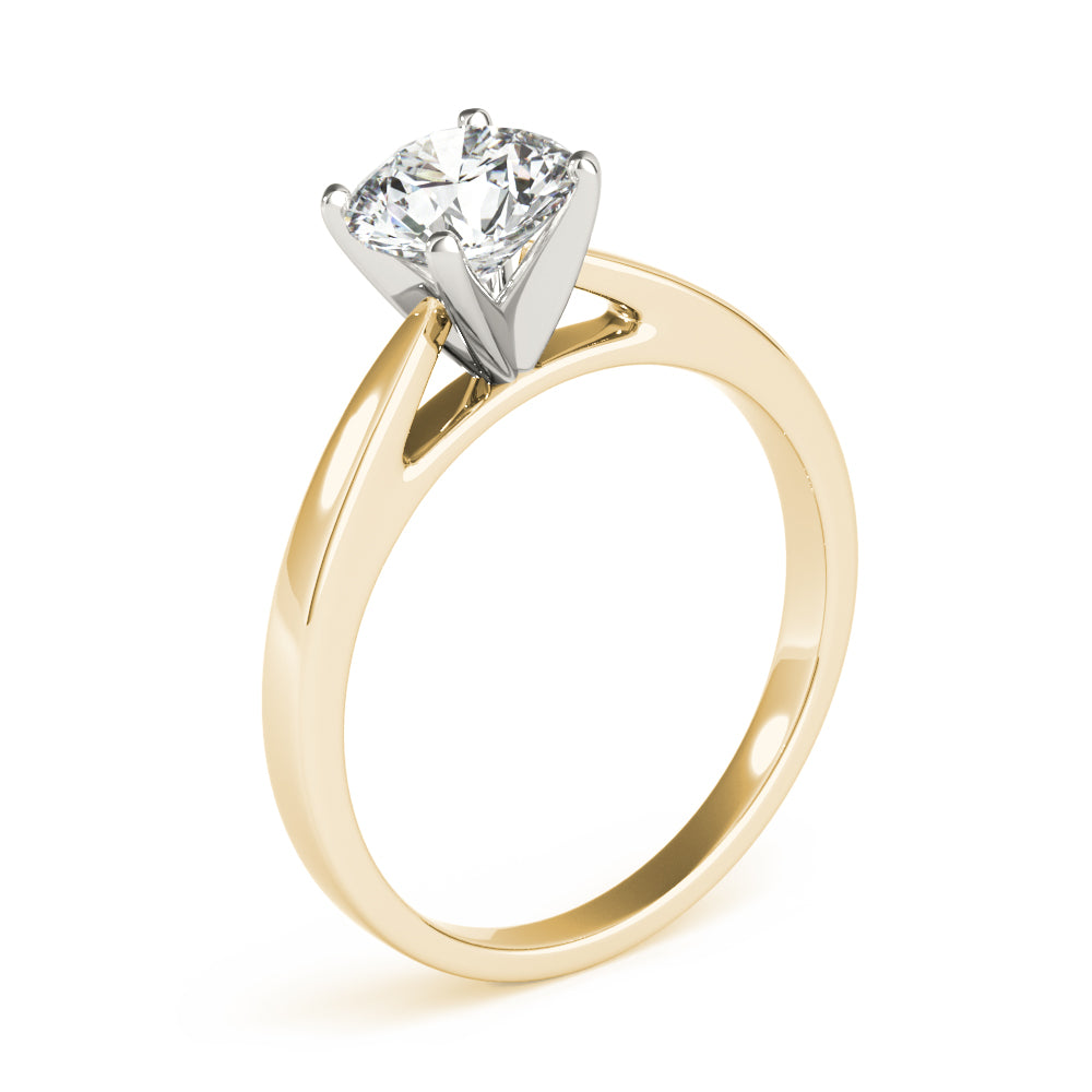 Solitaire Cathedral Engagement Ring