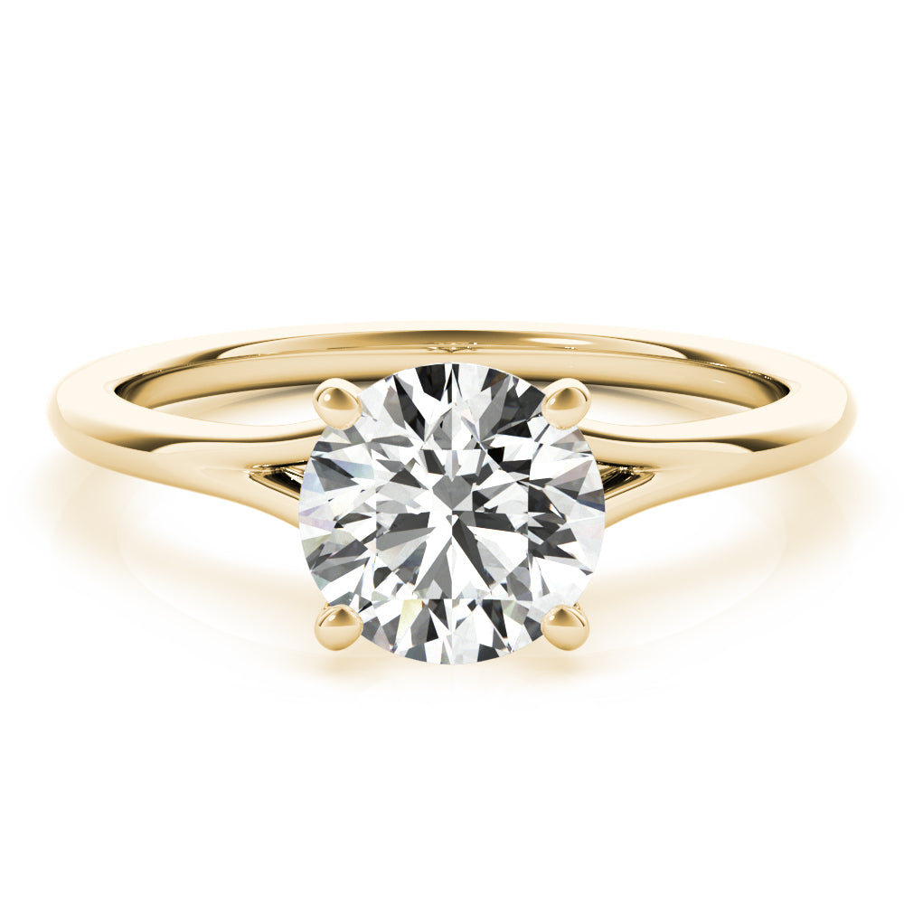 Round Solitaire Engagement Ring