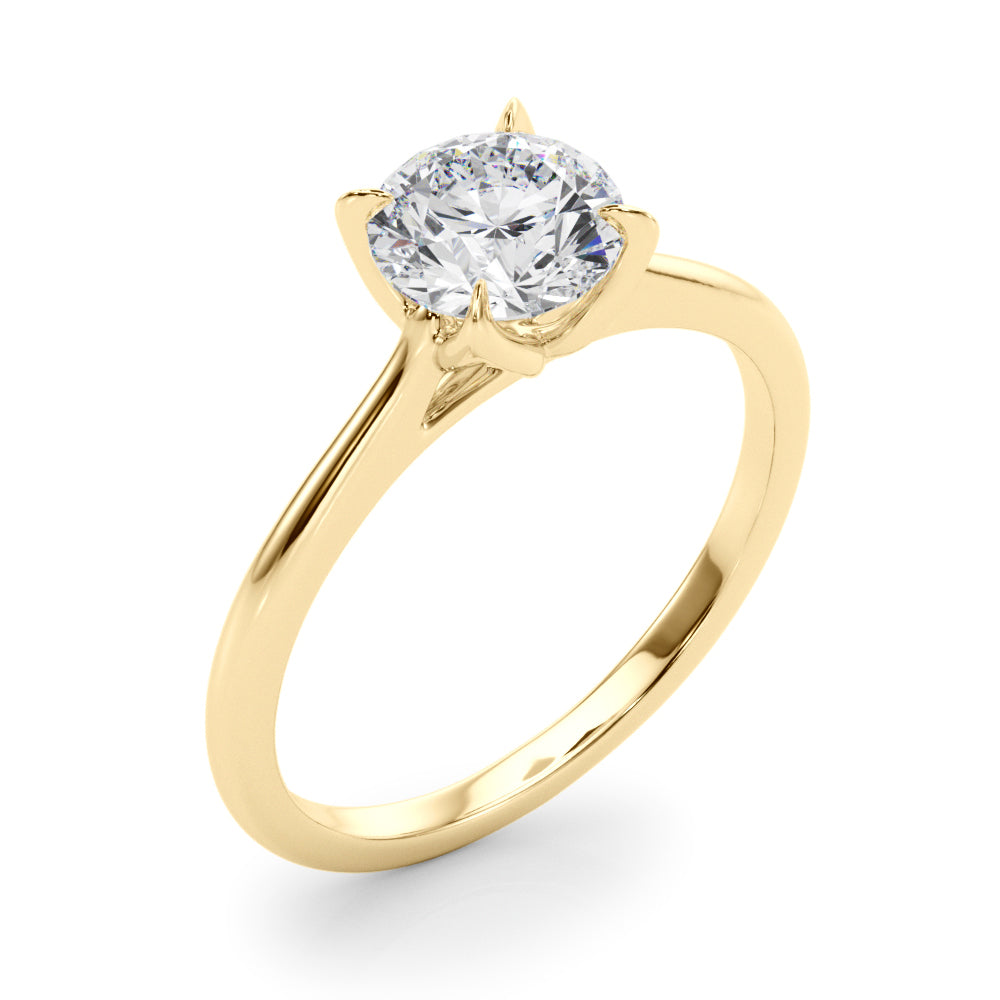 SOLITAIRE ROUND ENGAGMENT