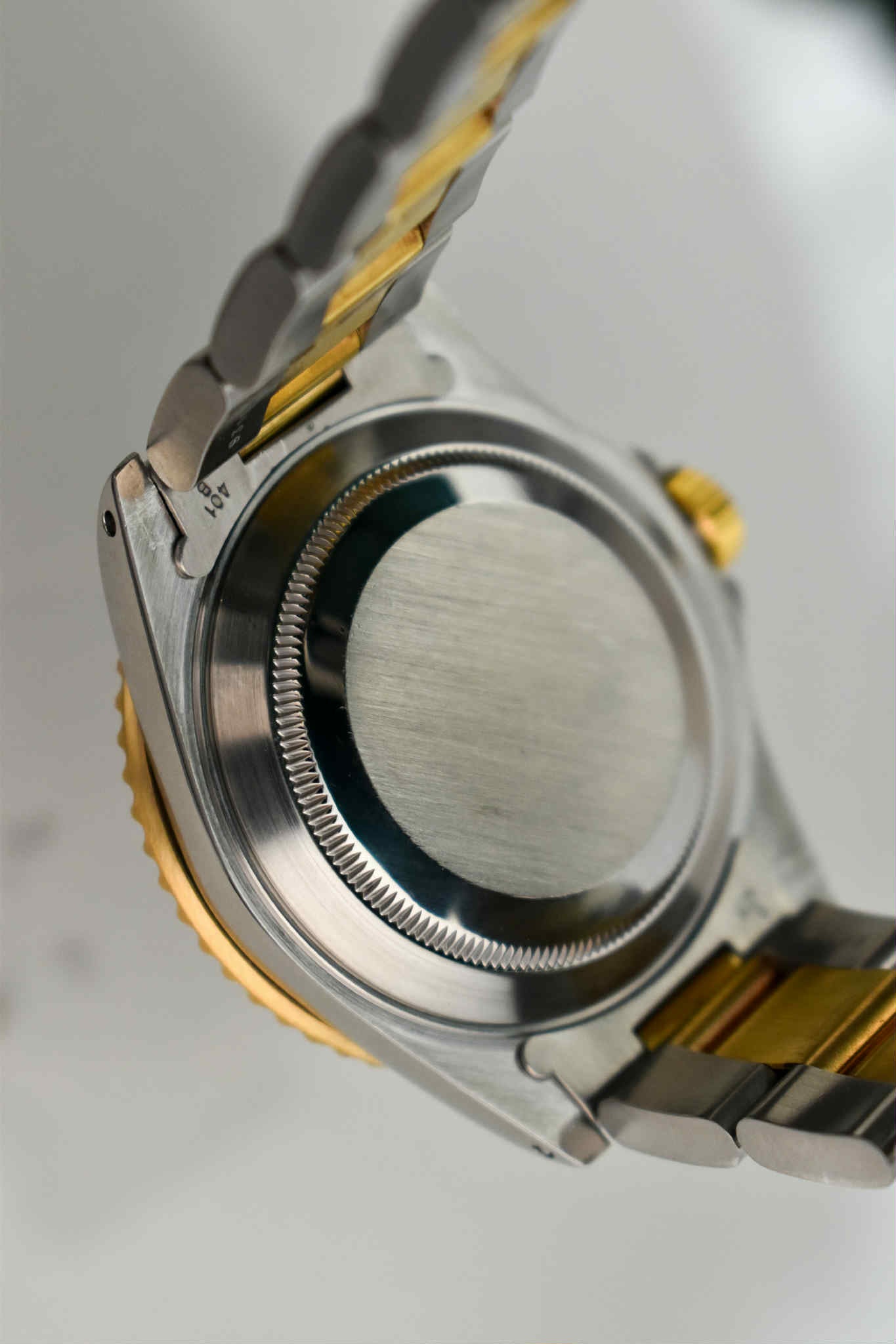 16613 18k Stainless Steel Submariner 40mm Black Dial