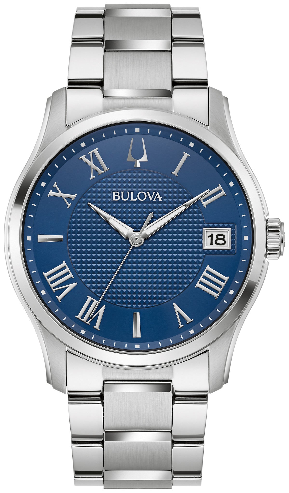 Bulova Wilton 96B386, dial stainless steel, Mens