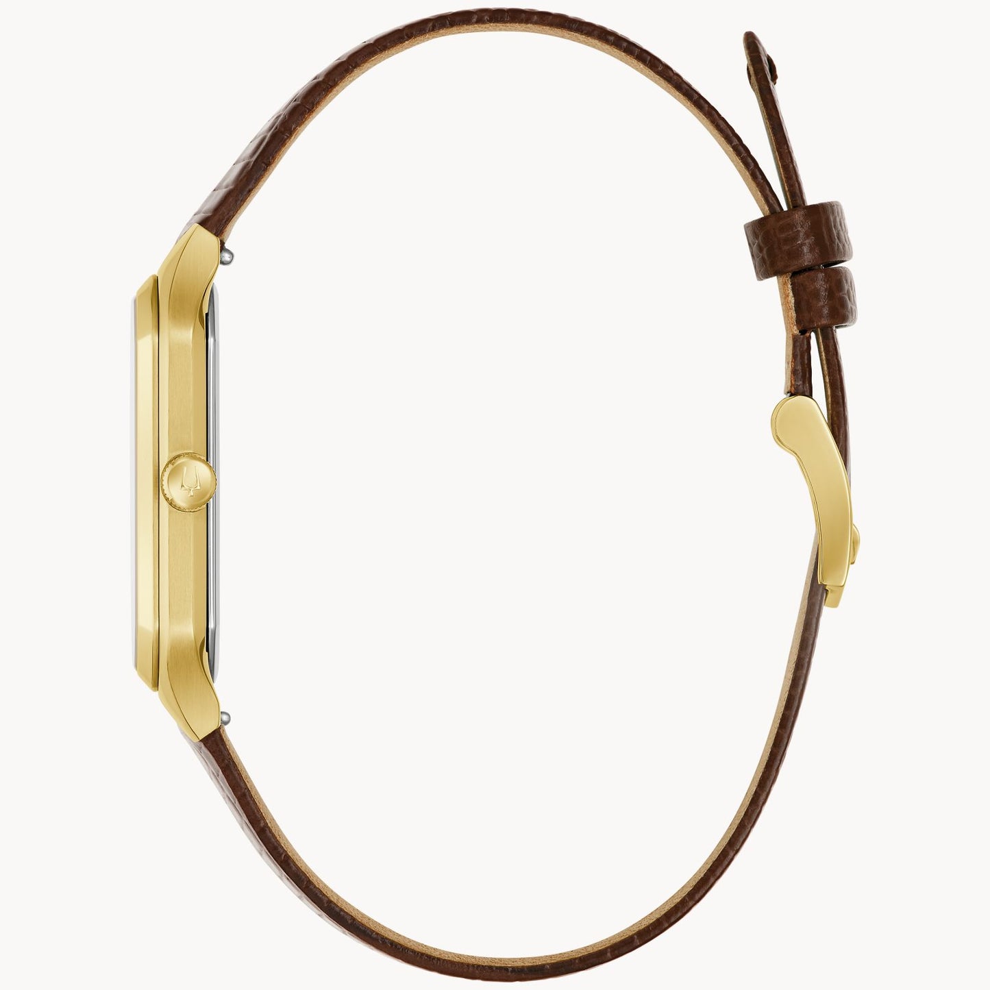 Bulova Tony Bennett "We Are All Here" brown leather 97b235