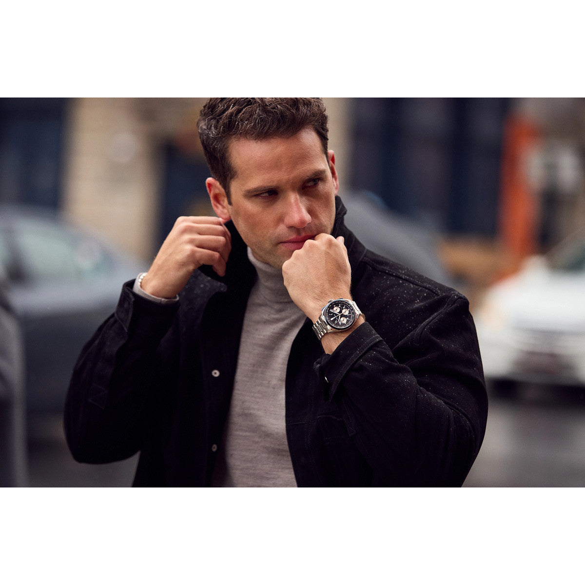 Bulova Archive 98A329, 43.5mm dial stainless steel, Mens