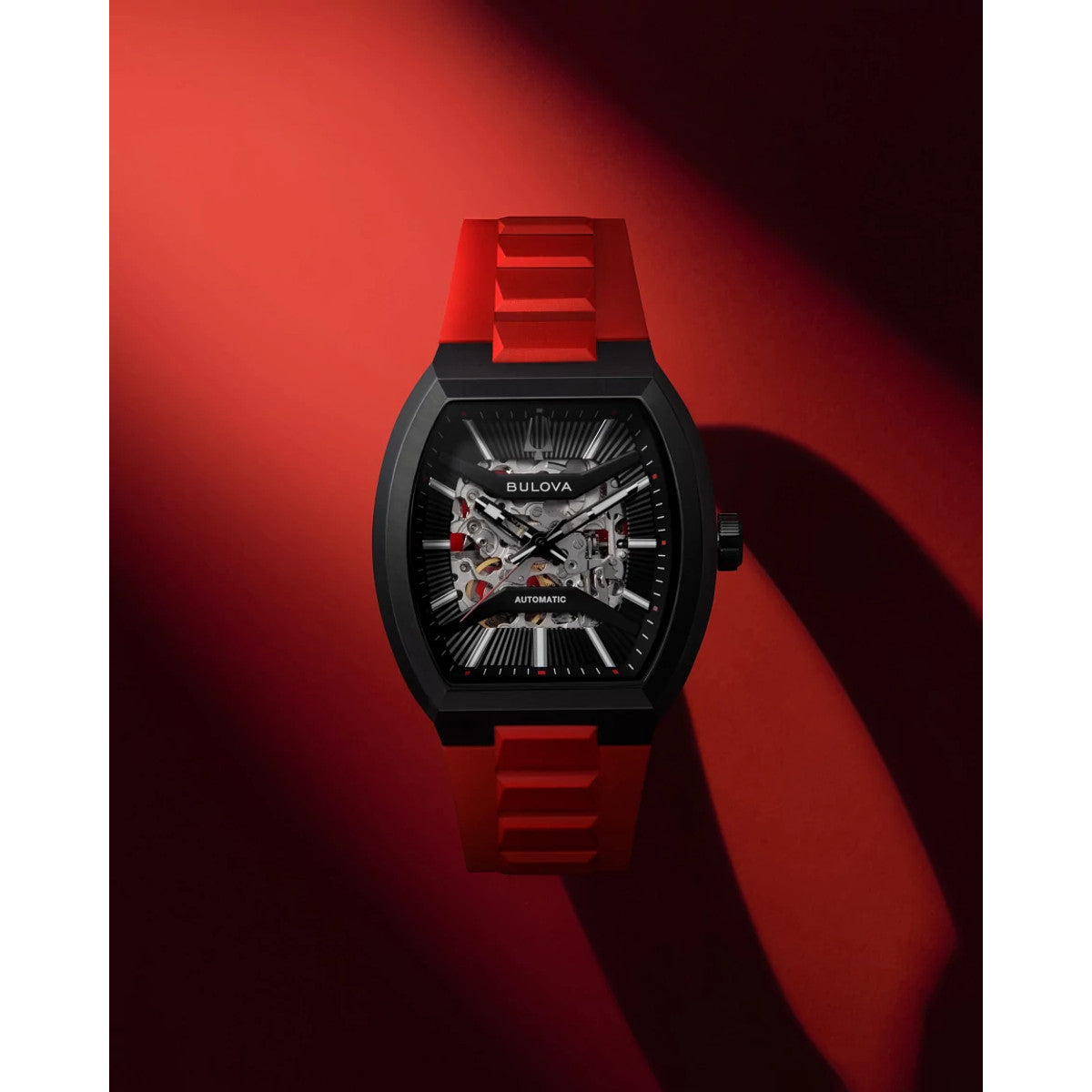 Bulova Maquina 98A341, 40mm dial stainless steel, Mens