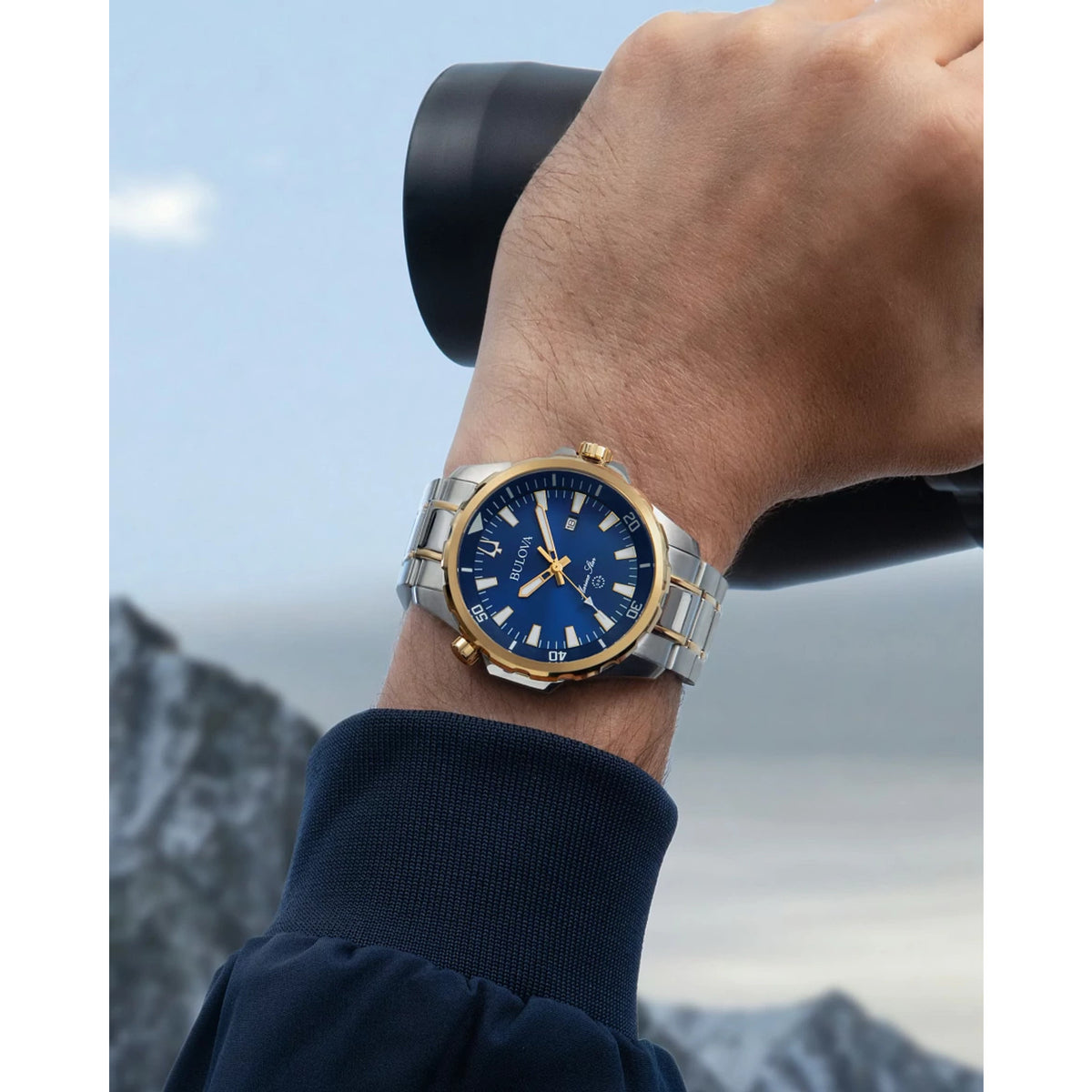 MARINE STAR - SERIES B - Blue Sunray Dial - 98B384 98B384