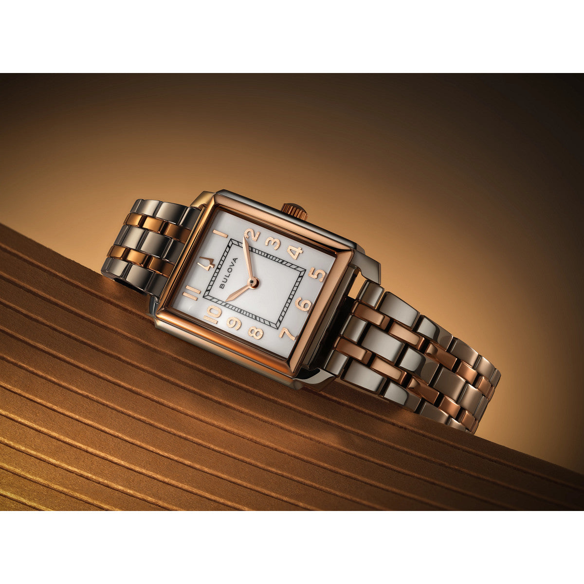 Bulova Sutton 98L328, 25mm white dial stainless steel, Ladies