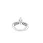 14k White Gold 1.51ctw marquise Engagement Ring