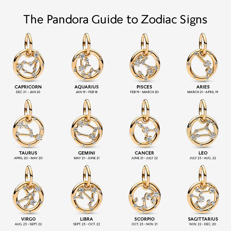 Capricorn Zodiac Dangle Charm