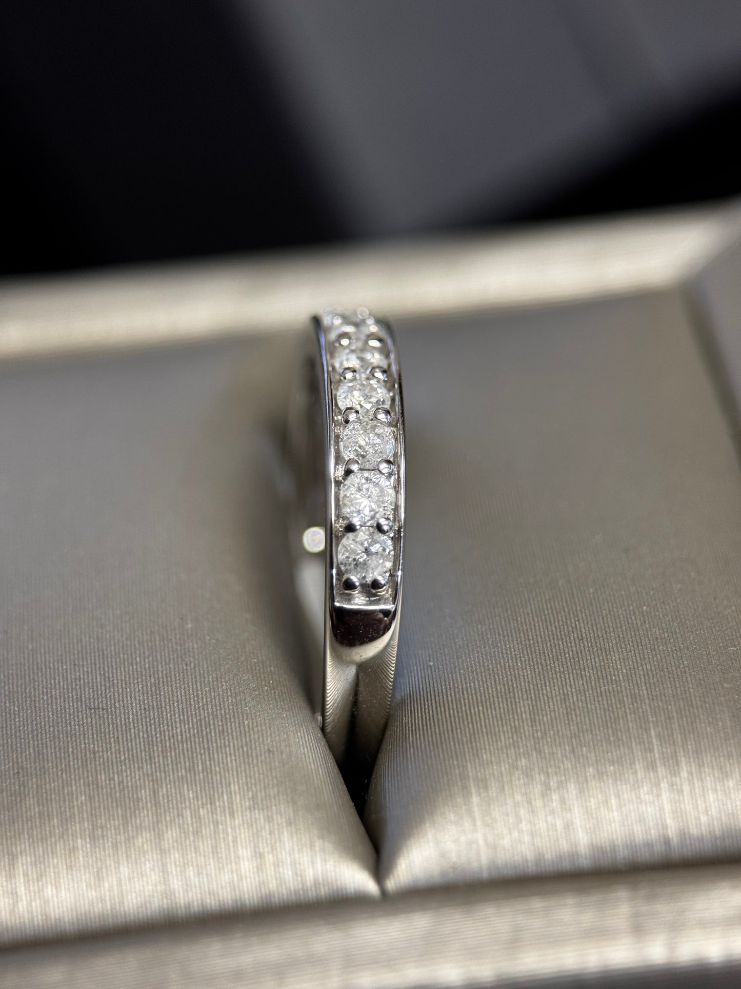 Wedding Ring 1/2ctw prong set 11-stone