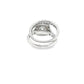 14k White Gold 2 Carat Round Shaped Halo Diamond Bridal Engagement Ring set