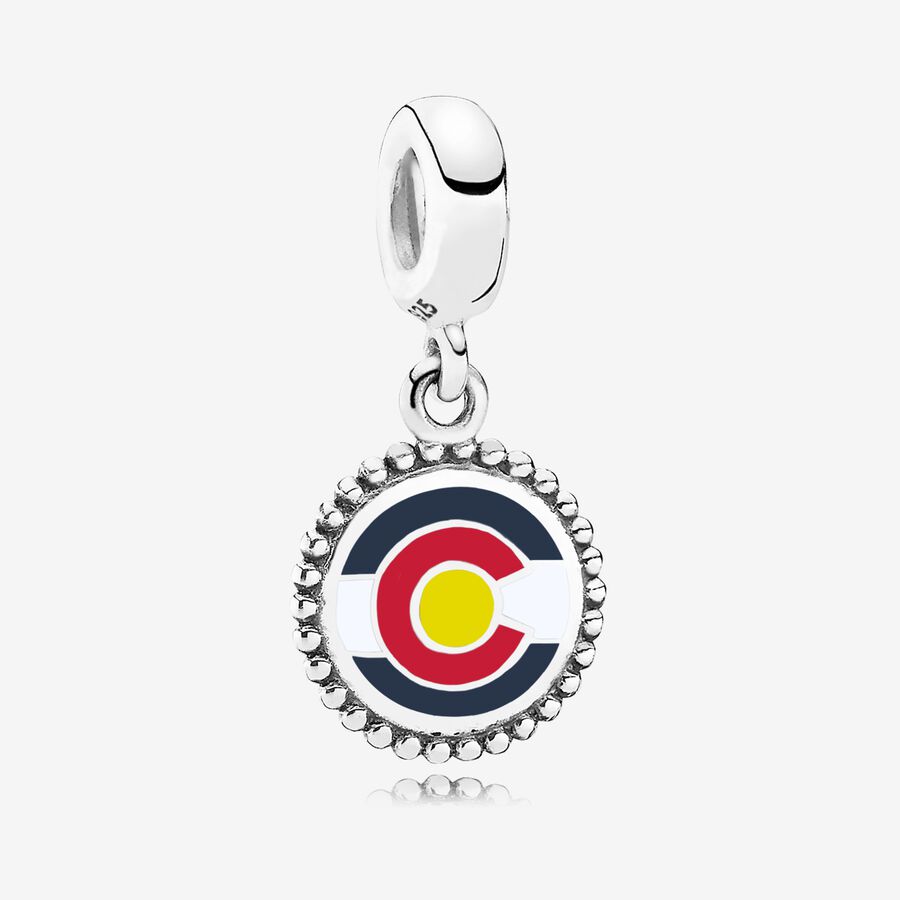 Colorado Flag Dangle Charm