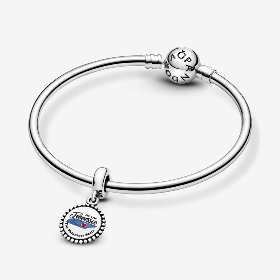 Tennessee Map Dangle Charm