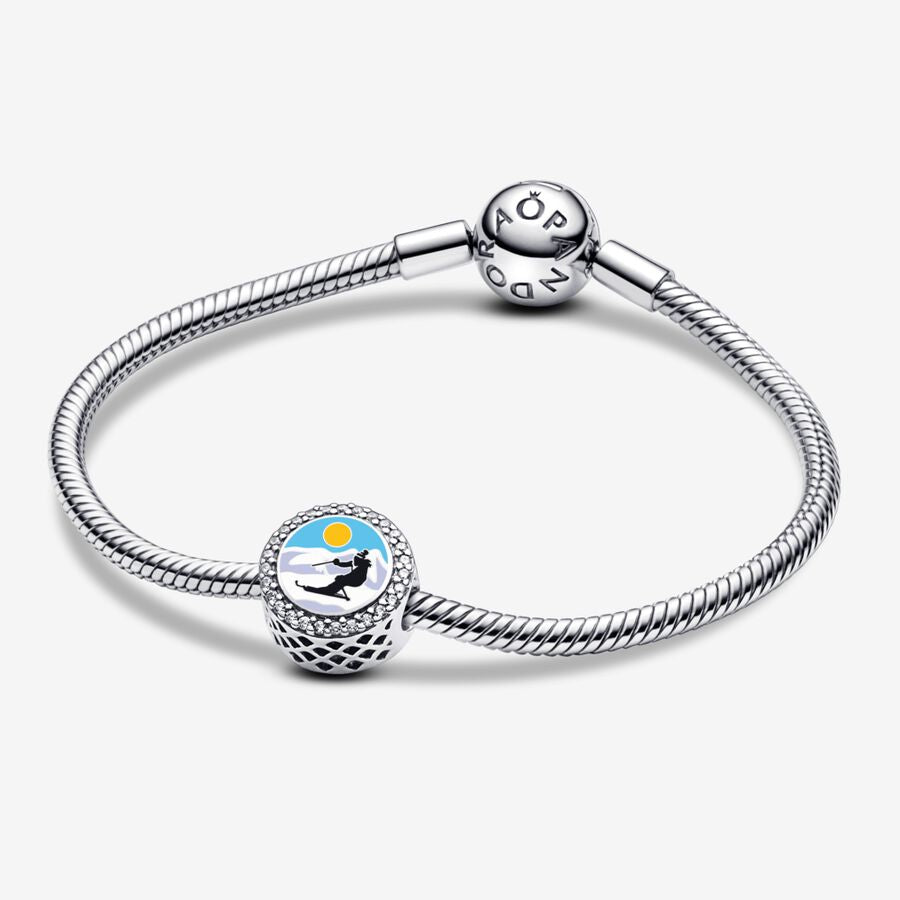 Skier Charm