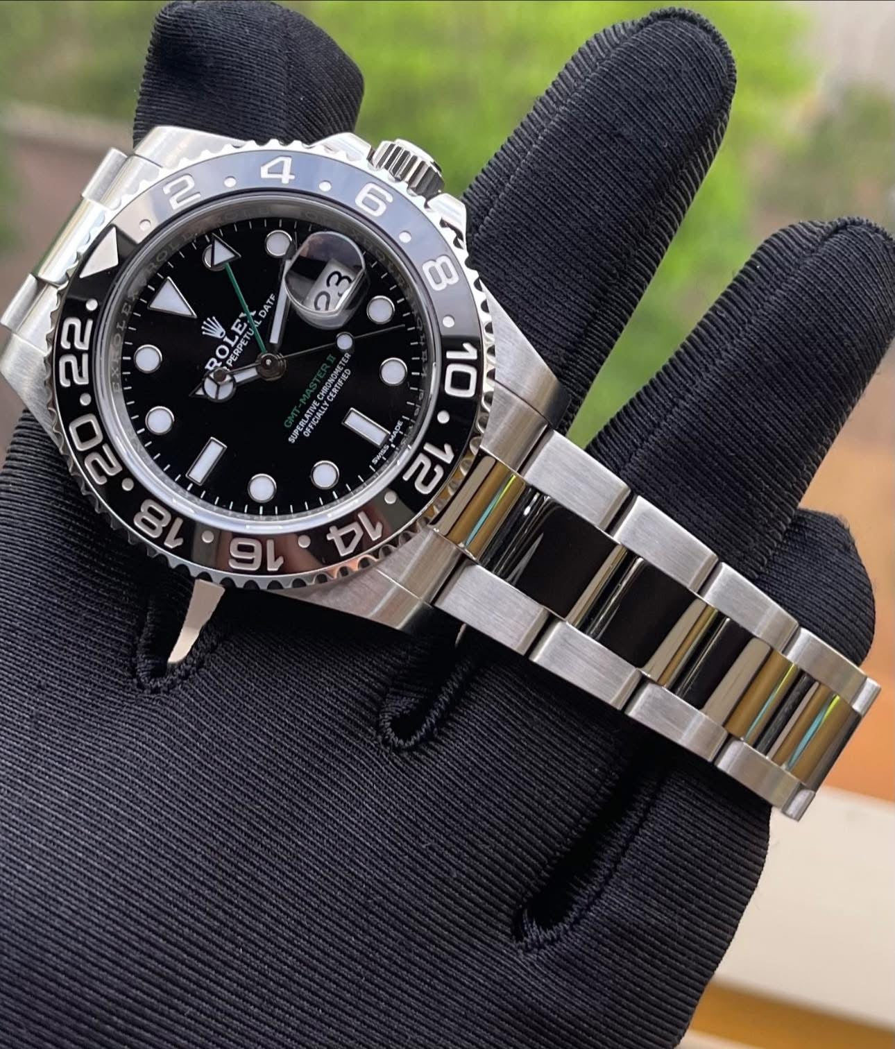 Rolex GMT Master II 16710LN Discontinued – Monica Jewelers