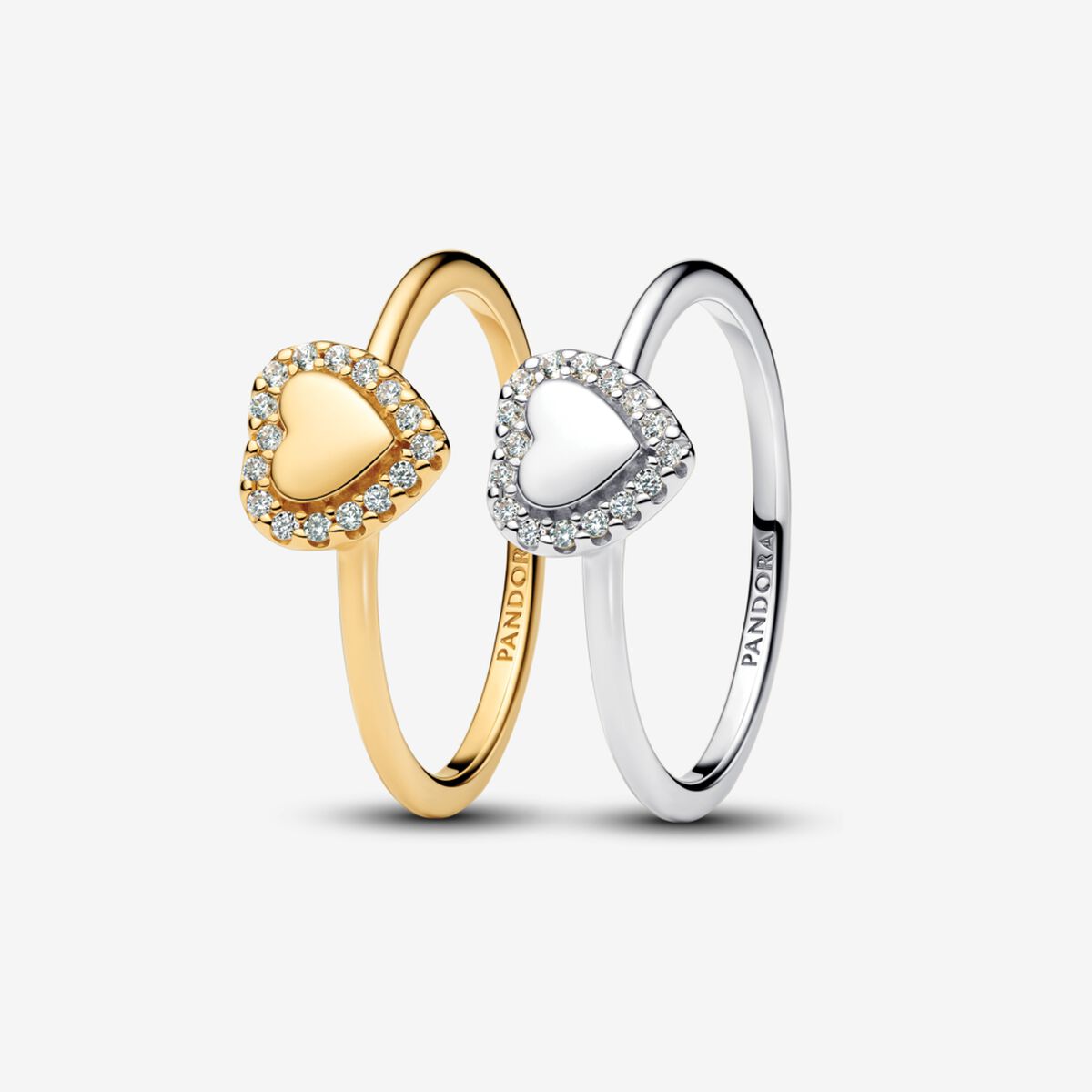 Engraved Together Ring Set