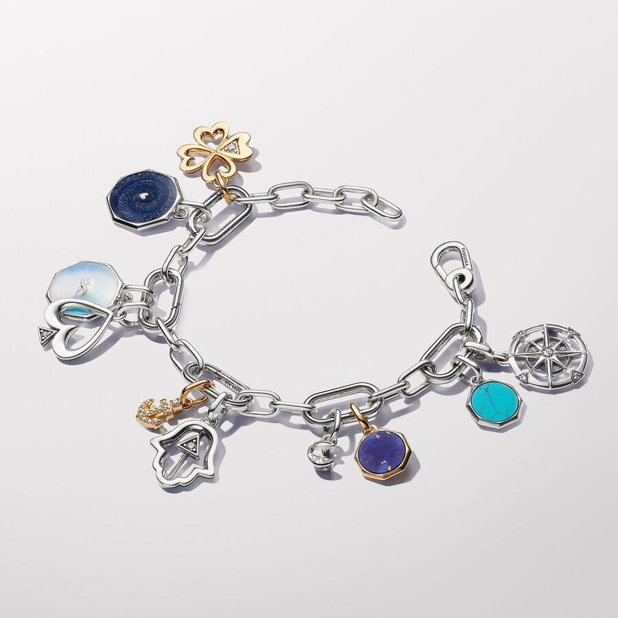 Hamsa Hand Medallion Charm