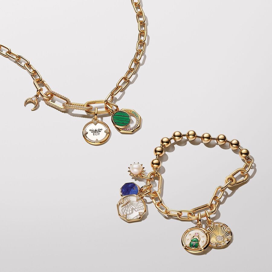 Green Engravable Mini Medallion Charm