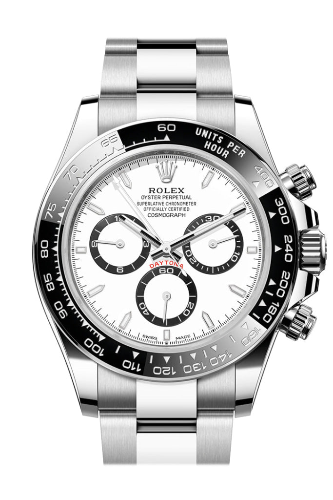 Rolex Cosmograph Daytona 40mm White Dial Stainless Steel Oyster Bracelet 126500LN