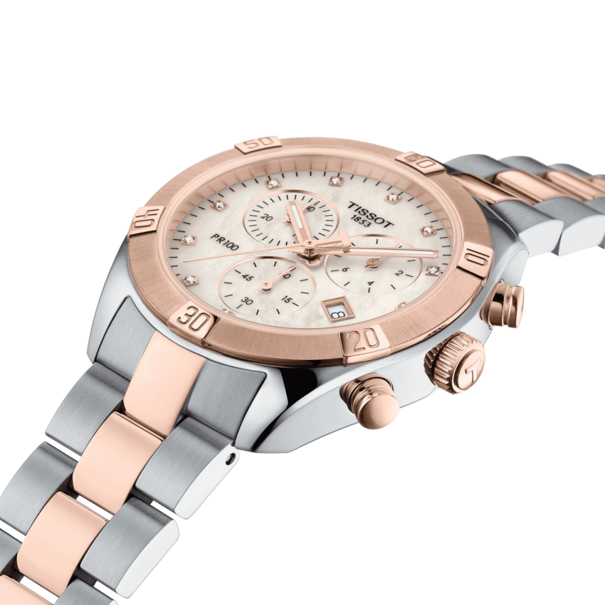 TISSOT PR 100 SPORT CHIC CHRONOGRAPH - T101.917.22.116.00