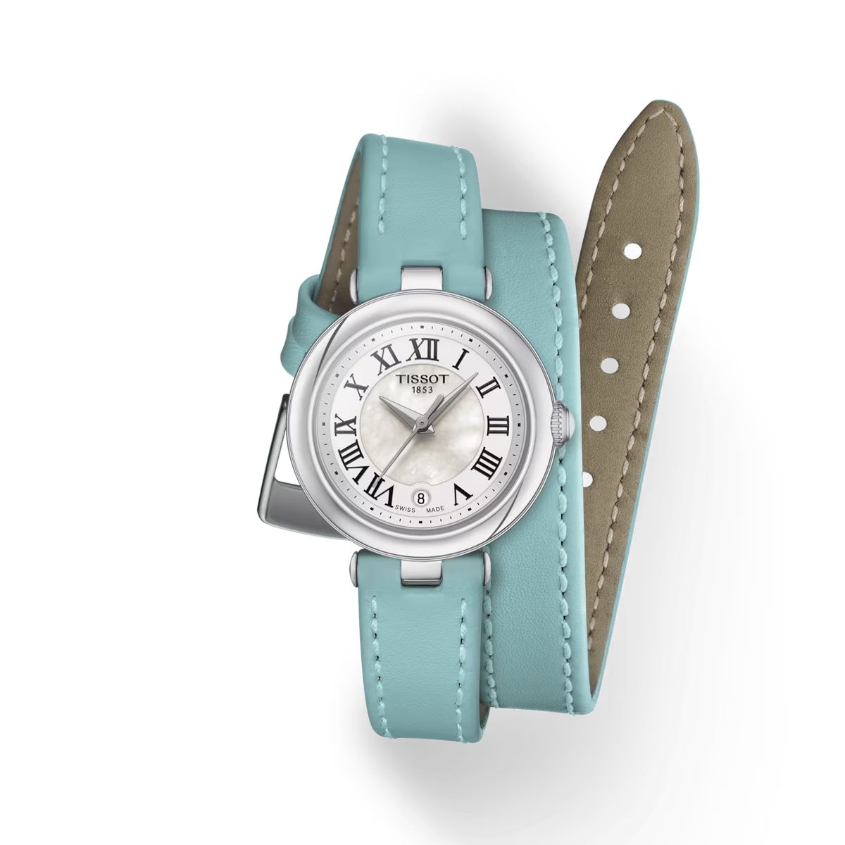 Tissot ladies outlet watches leather strap