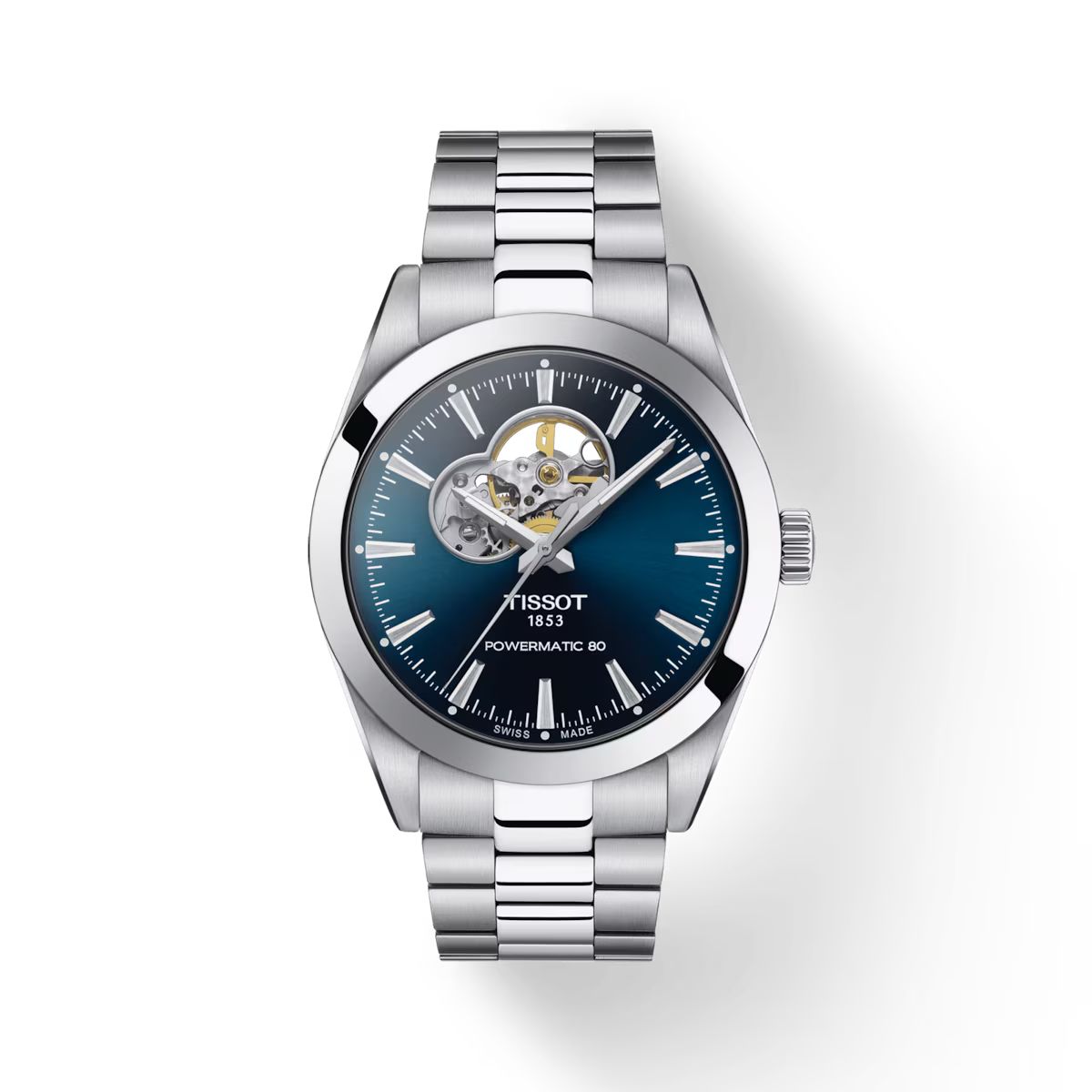 Tissot gentleman quartz online blue dial