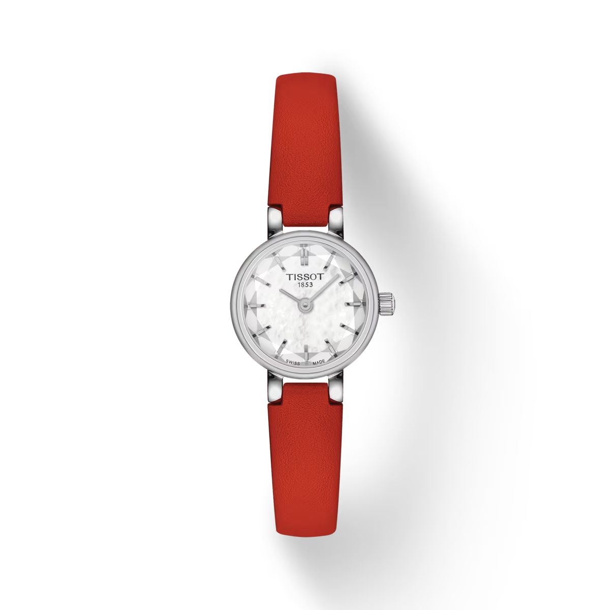 Tissot Lovely Round Women's Watch - Rose Gold PVD Stainless Steel With Mother-of-Pearl Dial