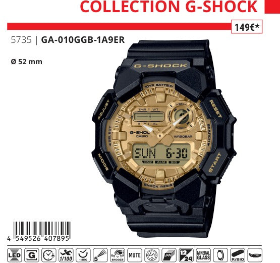 Casio G-Shock GA-010GGB-1A9