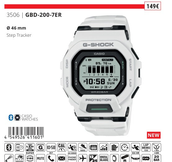Casio G-Shock GBD-200-7