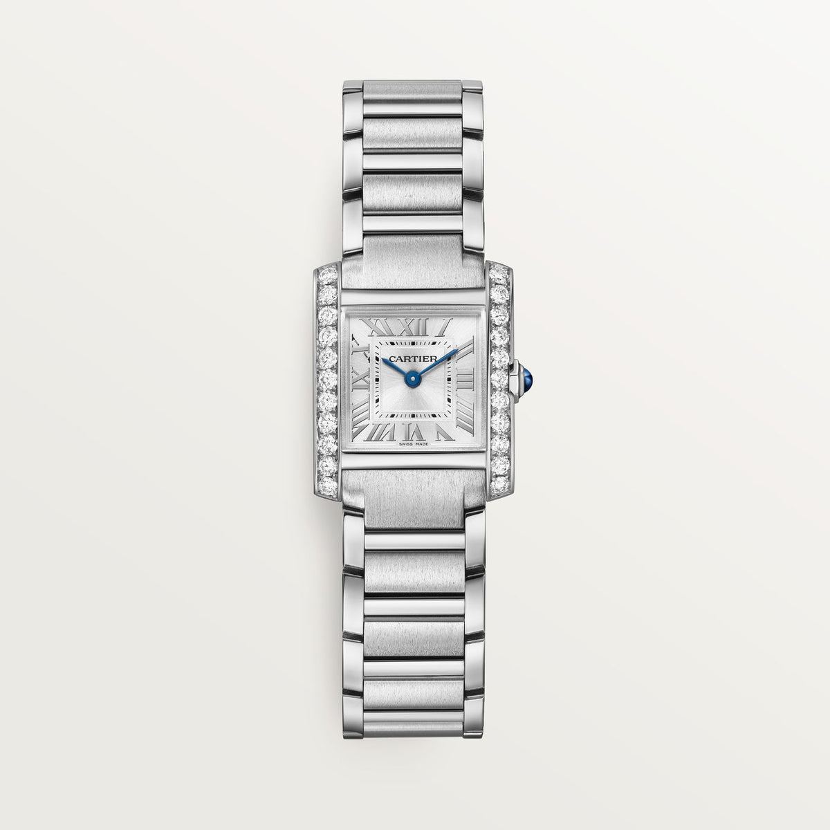 Cartier Tank Francaise watch, small model, quartz movement. W4TA0020
