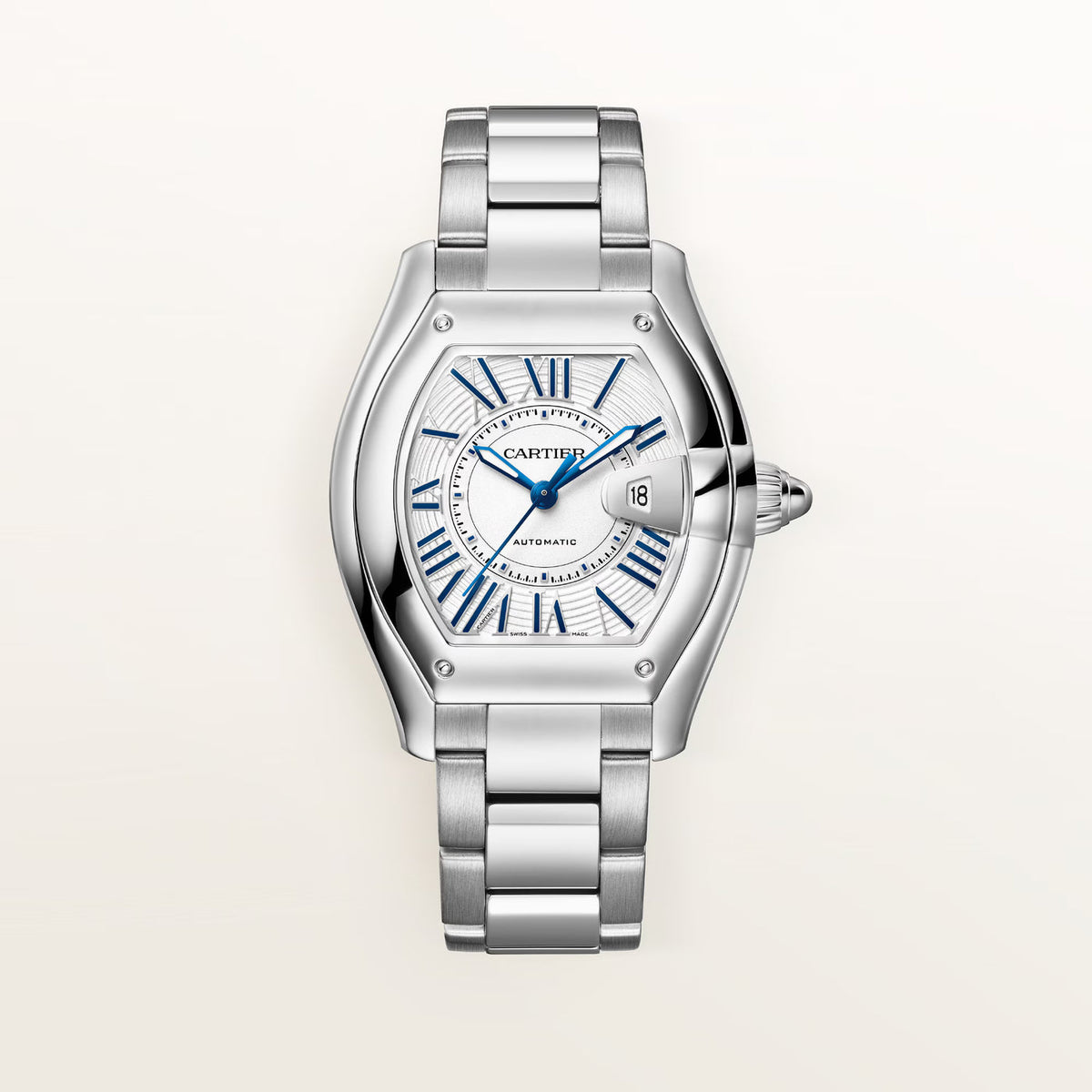 Cartier Roadster watch, medium model, Manufacture mechanical movement with automatic winding WSRD0019