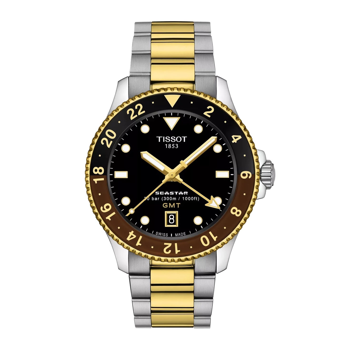 Tissot Seastar 1000 GMT 40mm - T120.852.22.051.00