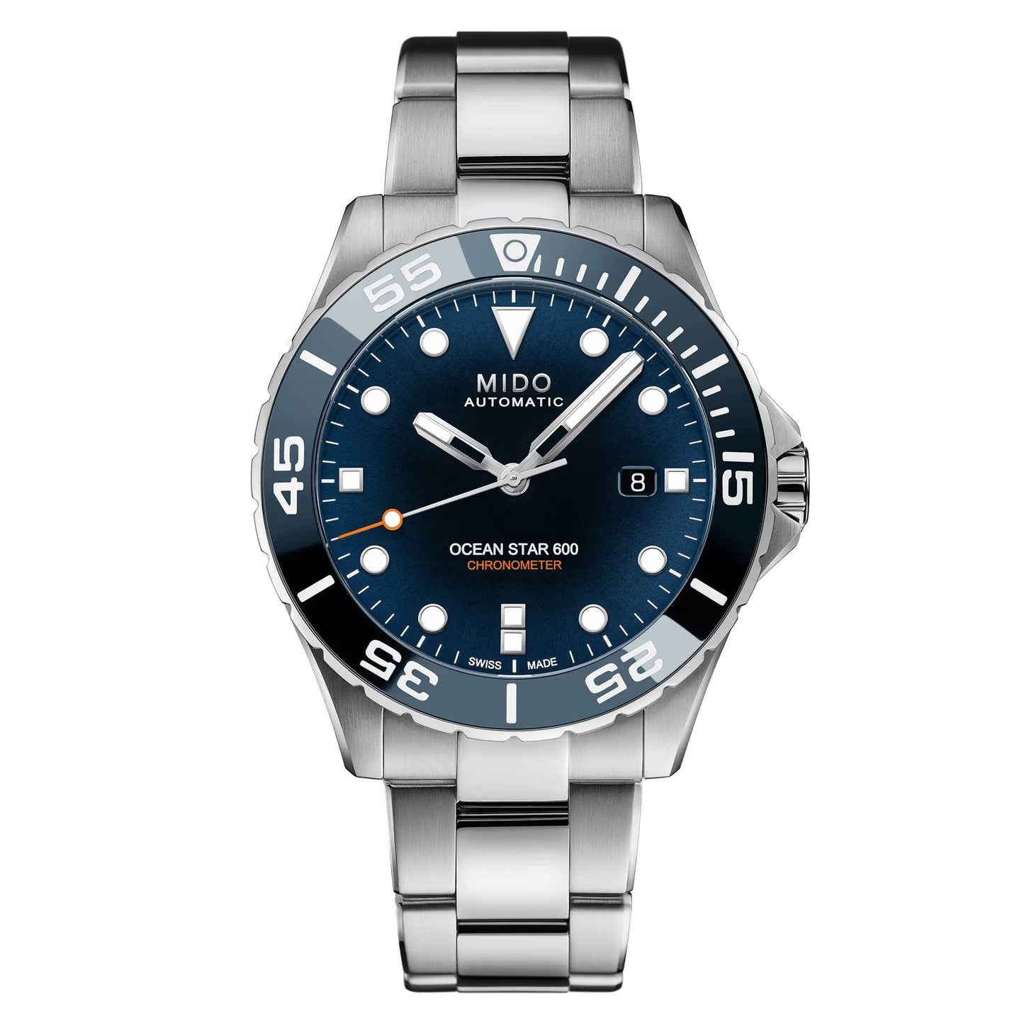 Mido Ocean Star 600 Chronometer 43.5mm Blue Dial