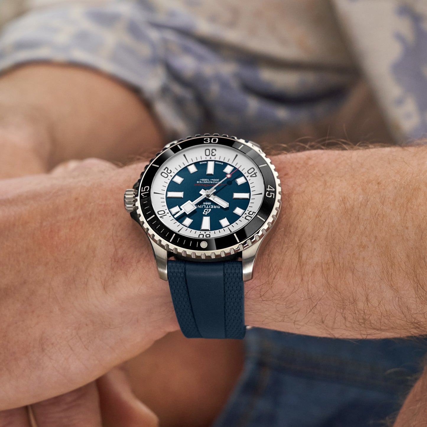 Breitling Superocean Automatic 44 — Blue Dial