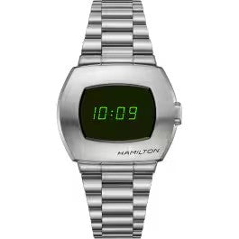 Hamilton American Classic PSR Digital Quartz - Dial color:Green - H52414131