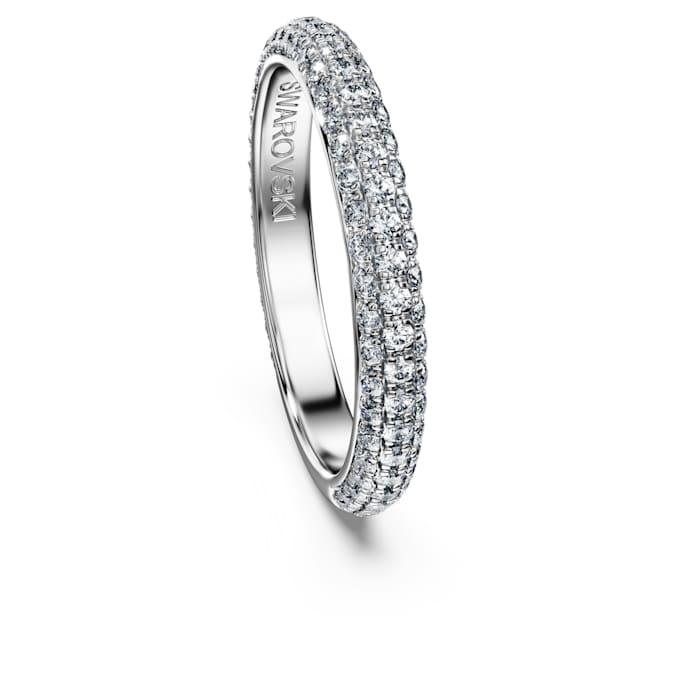 Eternity band ring Lab-grown diamonds 0.75 ct tw, Round shape, 14K white gold