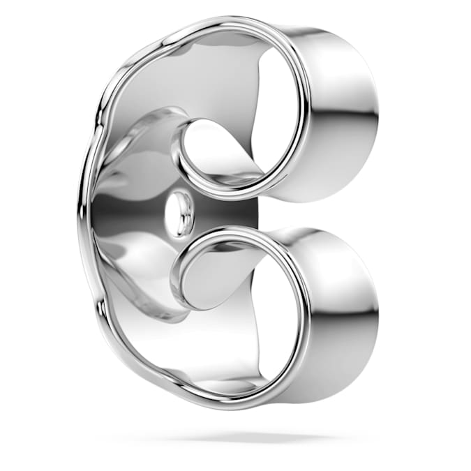 Eternity earring back 14K white gold