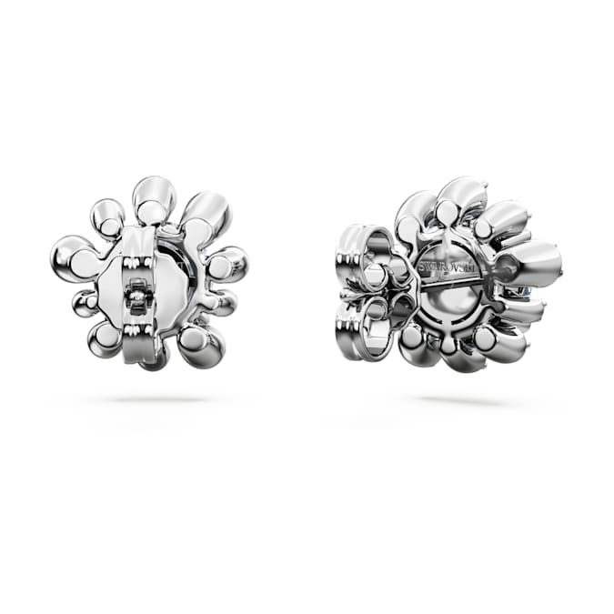 Galaxy stud earrings Lab-grown diamonds 2.3 ct tw, Round shape, 14K white gold