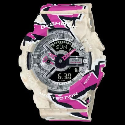 ANALOG-DIGITAL - 110 SERIES - GA110SS-1A – Monica Jewelers