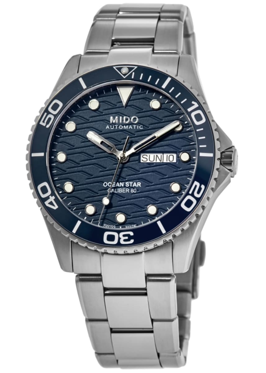 Mido Ocean Star 200C Blue Dial Steel