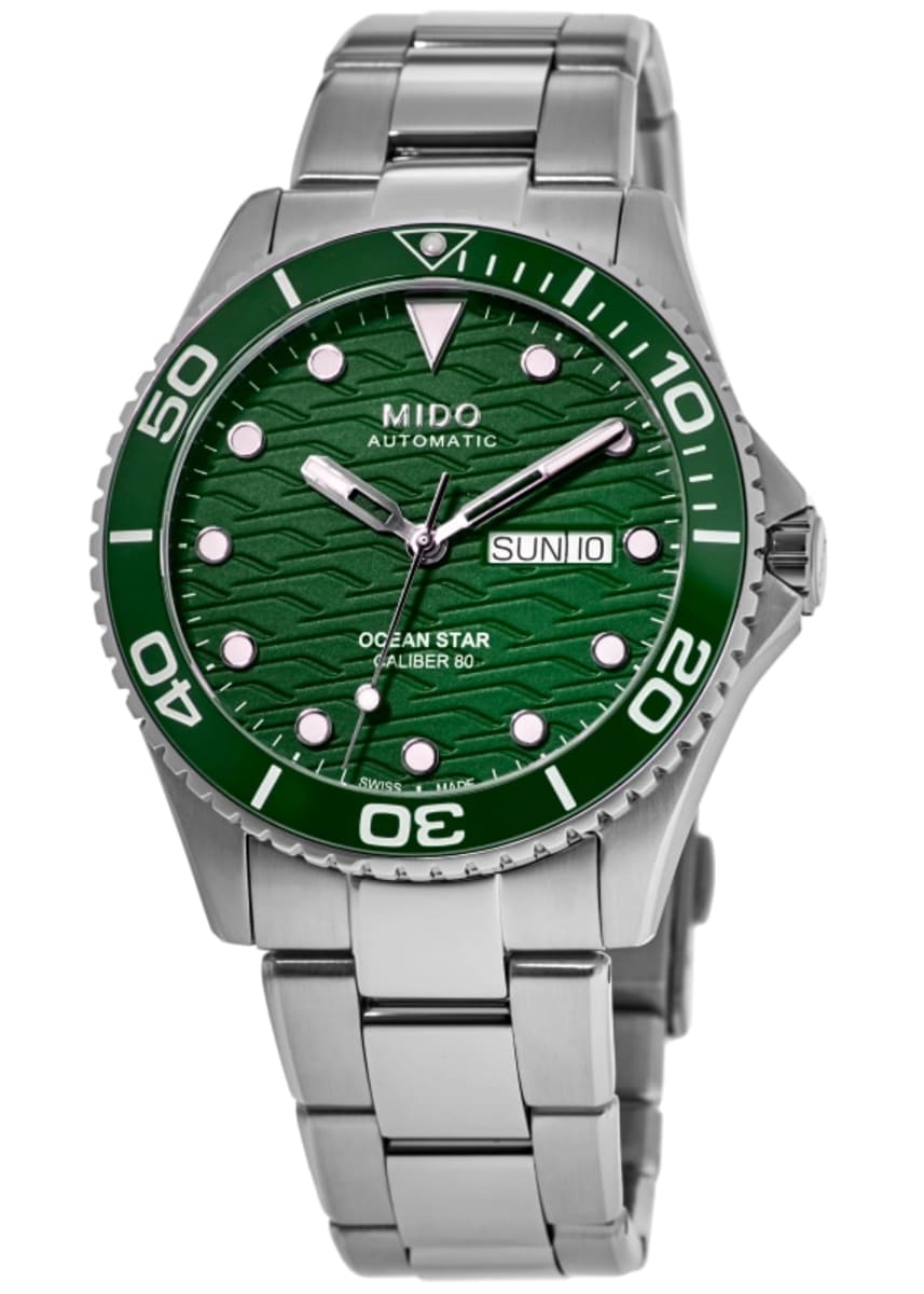Mido Ocean Star 200C Green Dial Steel