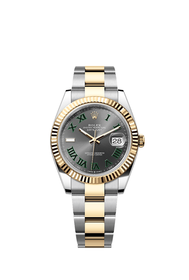 Rolex Datejust 41 Slate Dial YG/Steel Oyster Bracelet 126333