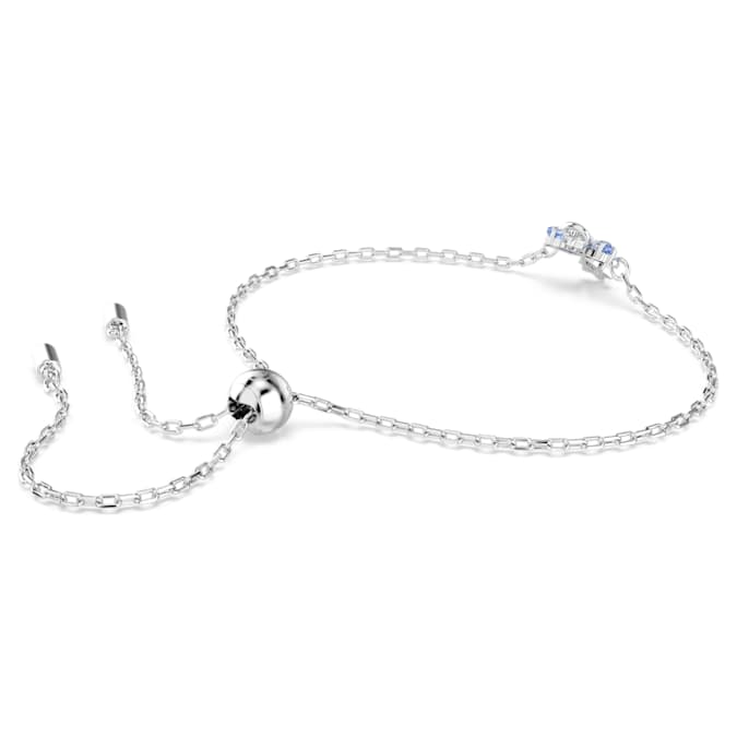 Magic bracelet Angel, Blue, Rhodium plated