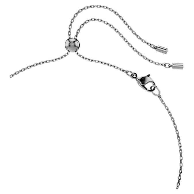 Sublima pendant White, Ruthenium plated