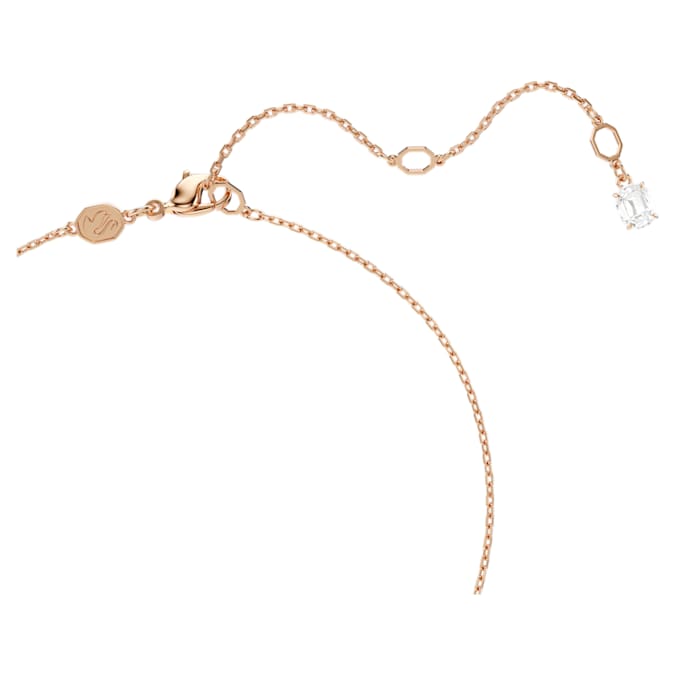 Swan pendant Mixed cuts, Swan, Pink