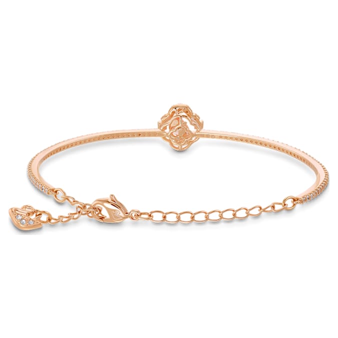 Una bangle Clover, Pink, Rose gold-tone plated